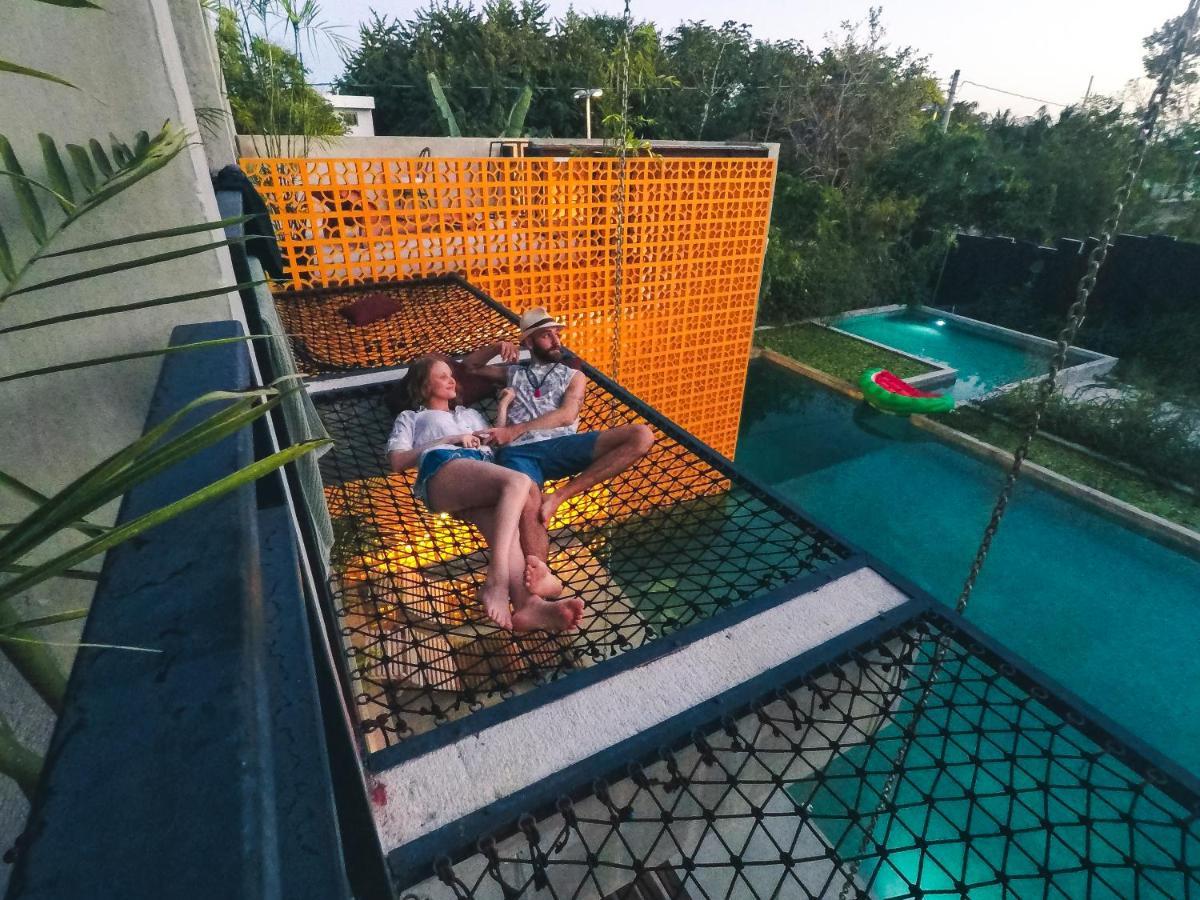 Hotel Makaaba Eco-Boutique Bacalar Exterior photo The "Sky Lounge"