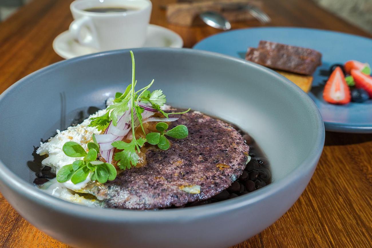 Hotel Makaaba Eco-Boutique Bacalar Exterior photo Blue corn atole