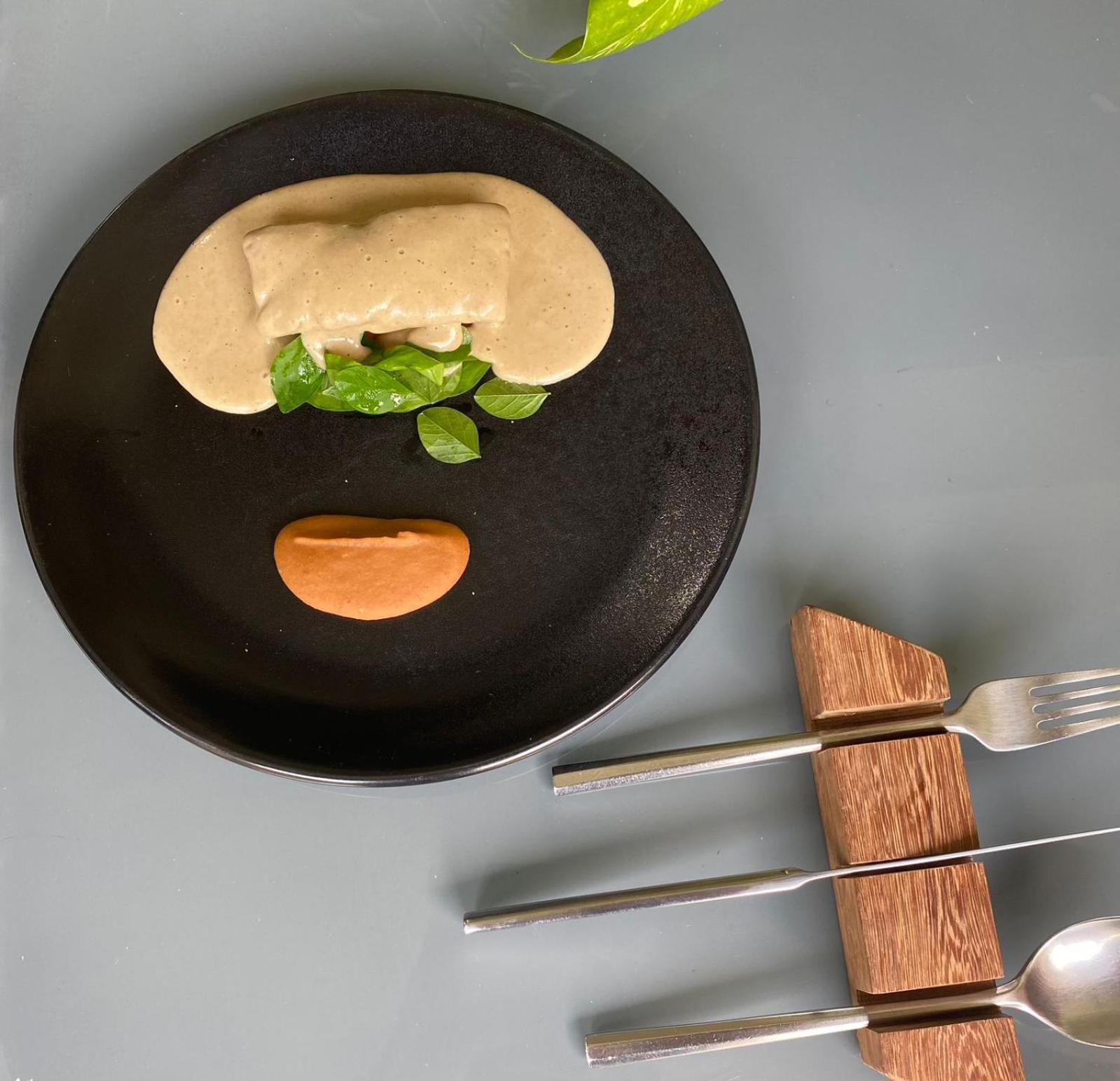 Hotel Makaaba Eco-Boutique Bacalar Exterior photo A plate of food prepared by a culinary artist