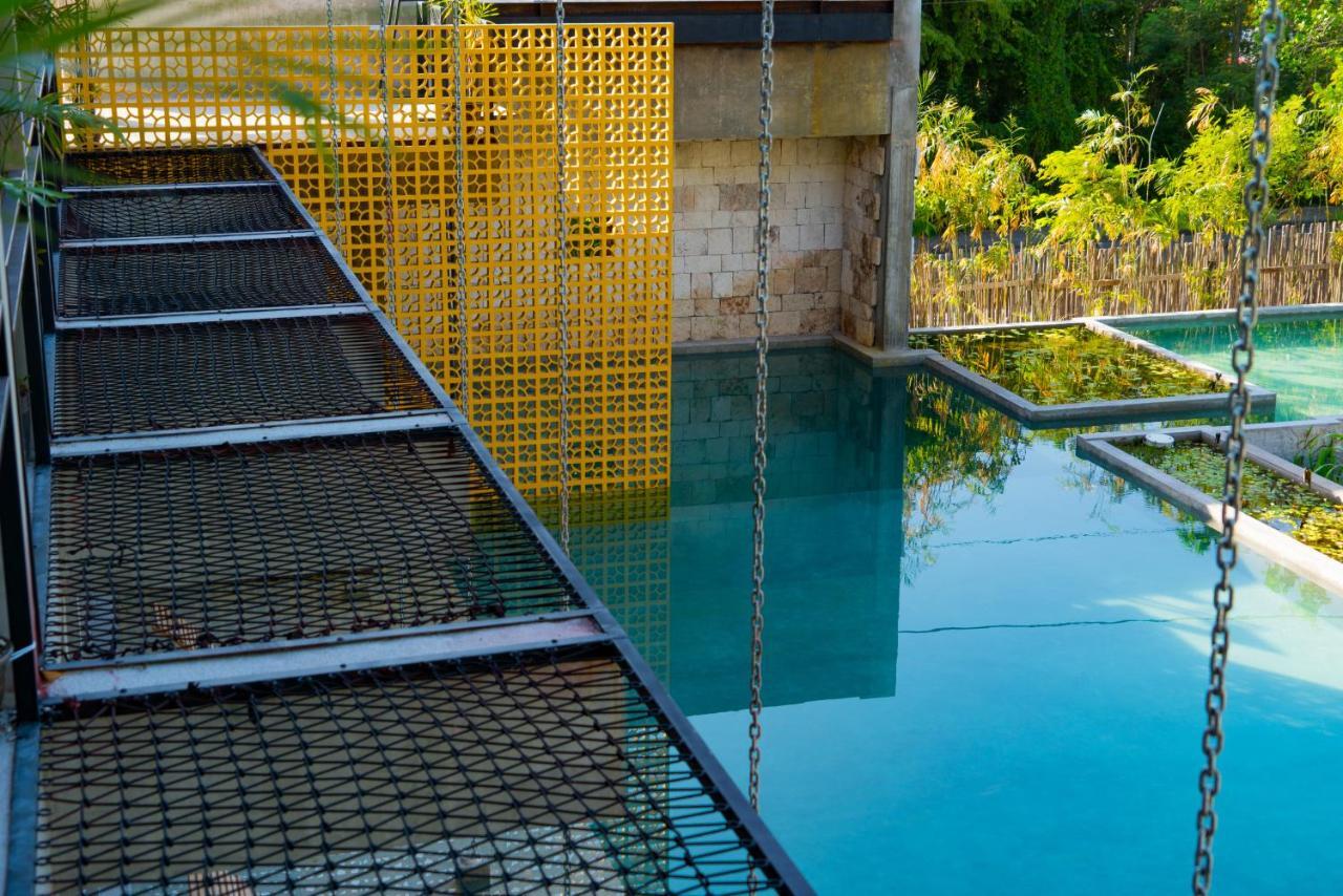 Hotel Makaaba Eco-Boutique Bacalar Exterior photo The water gate