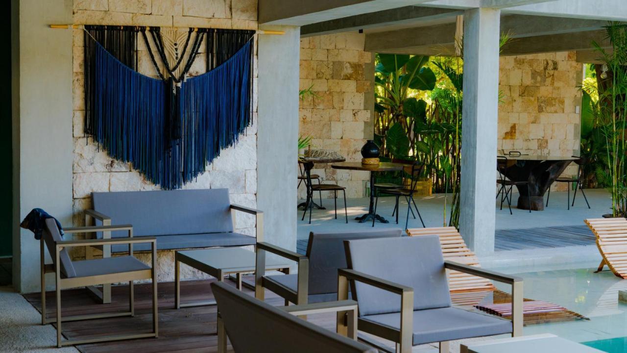 Hotel Makaaba Eco-Boutique Bacalar Exterior photo The interior of the hotel
